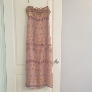 Laundry by Shelly Segal long silk dress - 8 / 10